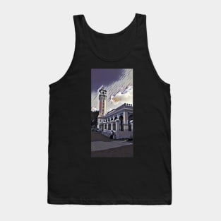 Beautiful Gray building Art Tank Top